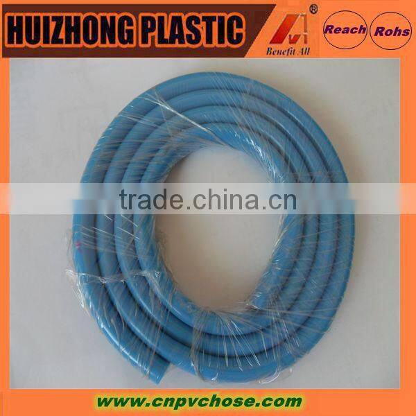 PVC blue clear soft hose
