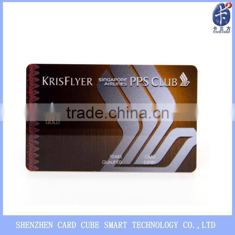 rfid blank pvc card magnetic stripe card