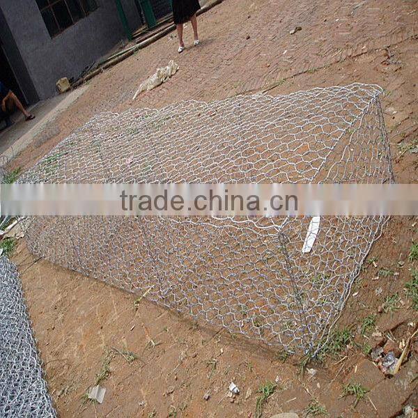 Galvanized/PVC Coated Retaining Gabion Wall