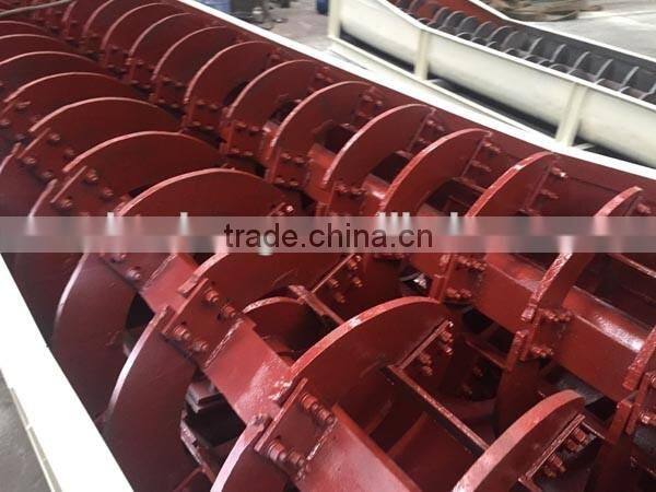 Hot selling river sand washing machine, screw stone sand washing machine price