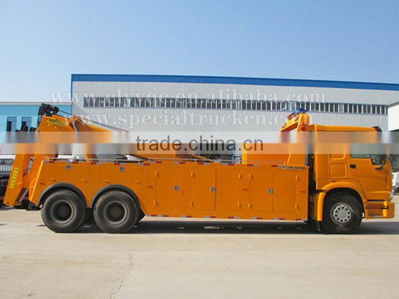 SINOTRUK HOWO 6x4 wrecker tow truck for sale