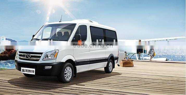china made 3-19 seating kinglong mini van bus for sale