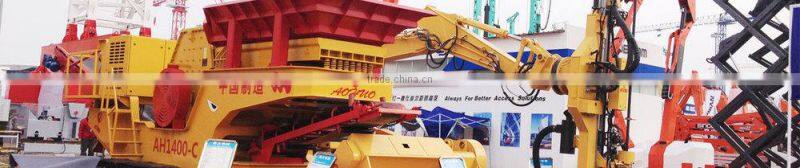 crawler-type Mobile Jaw Crushing Station for crushing vaious mines and rocks,AH-106-J factory sale