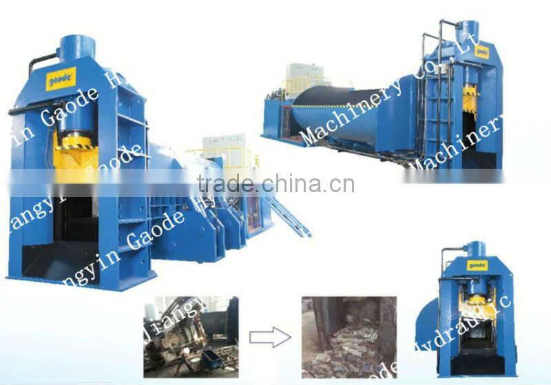 Hor Sale HBS Reliable Hydraulic Baler and Shear Machine