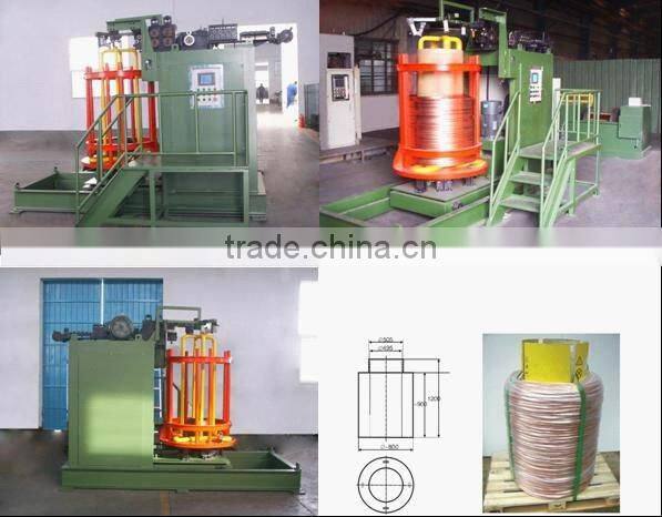 new type flux cored welding wire drum packing machine