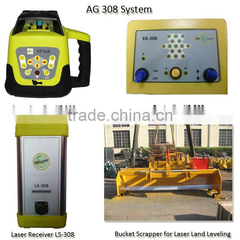 Agriculture land laser leveler AG308
