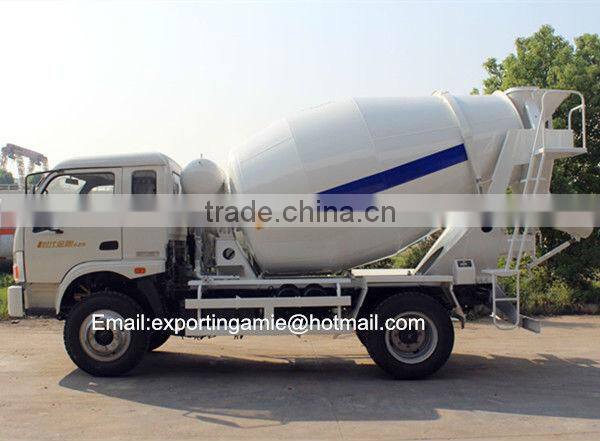 right hand drive 4m3 mini concrete vibrating truck