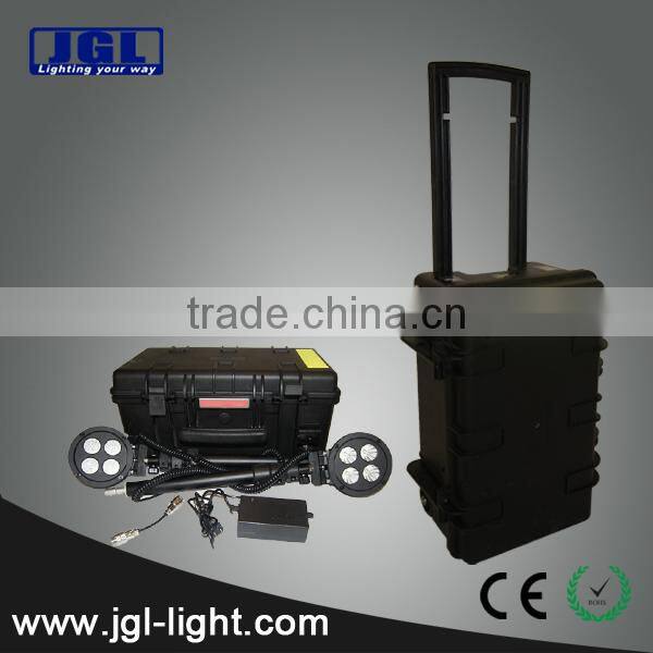 Model RLS-80w 12v high power searchlight rechargeable riot police lighting