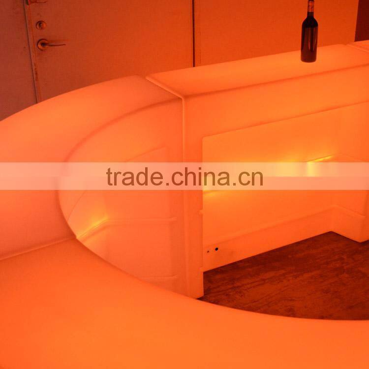 IR remote control waterproof led bar table furniture Flash lighting decoration RGB color change