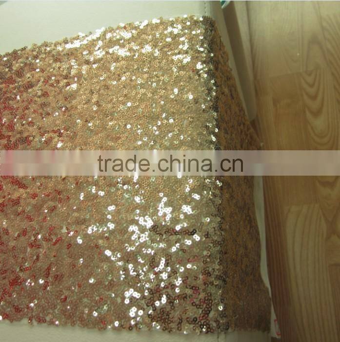 Many colors sequin table runner