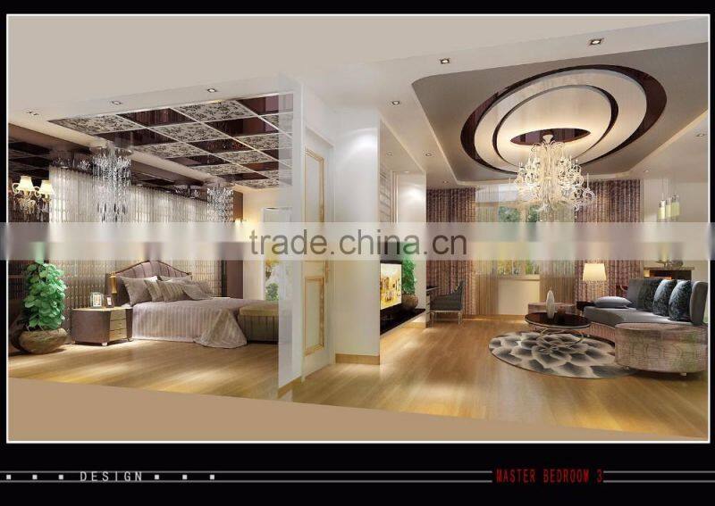 3D Interior And Exterior Rendering Of Home Villa With All Furniture