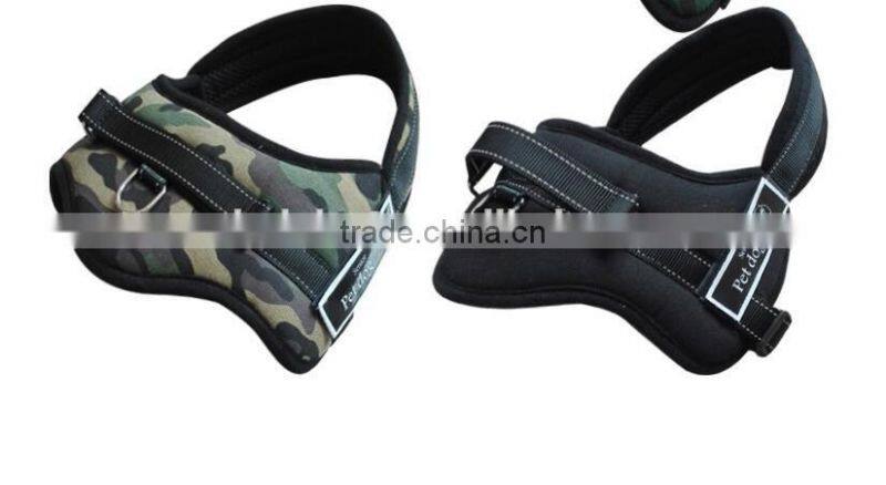CY113 New adjustable pet harness vest Comfortable dog training harness