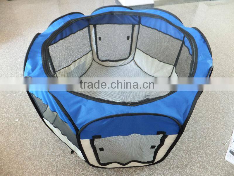 Portable Pop-up Pet Playpen/Sporty Pop up Playpen / Cage Kennel Crate Tent