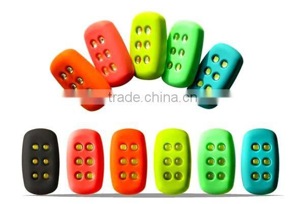 Battery free self-powered safety light for night runner outdoor light