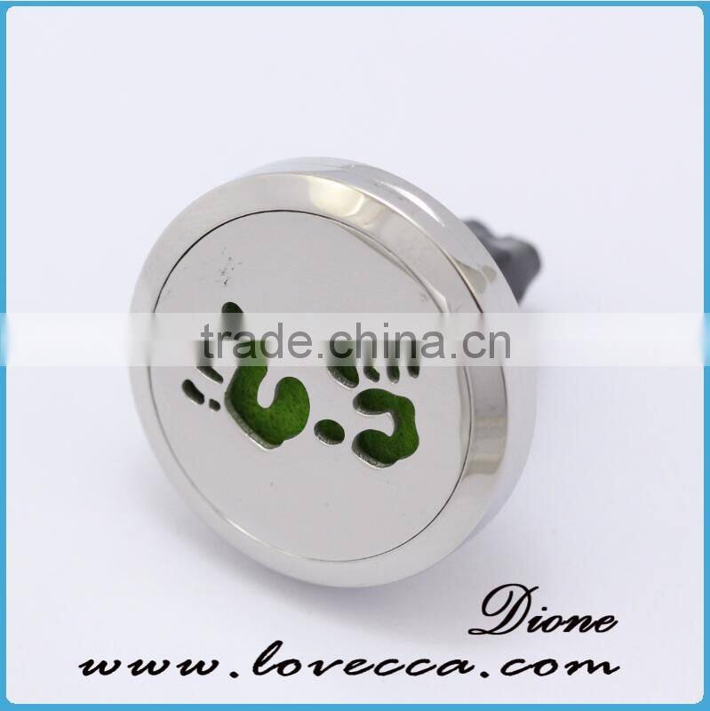 Factory wholesale stainless steel aromatherapy locket necklace