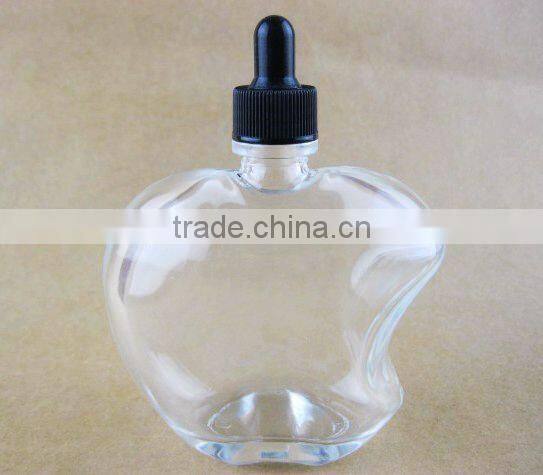 china supplier apple shaped nail polish bottle