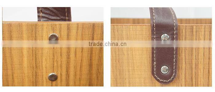 Hot Sale Garden Decorative Picnic Basket Handmade Shopping Wooden Basket