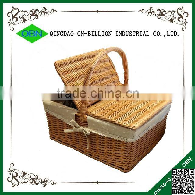 Bulk cheap wholesale empty wicker picnic baskets