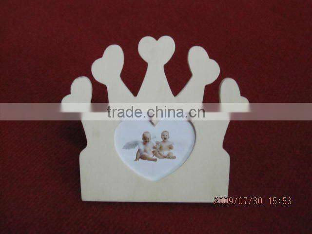 natural kid wooden photo frame for sale 2012