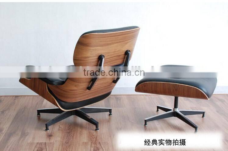 popular famous living room modern recliner leather chair with stool leisure reclining chair with footrest