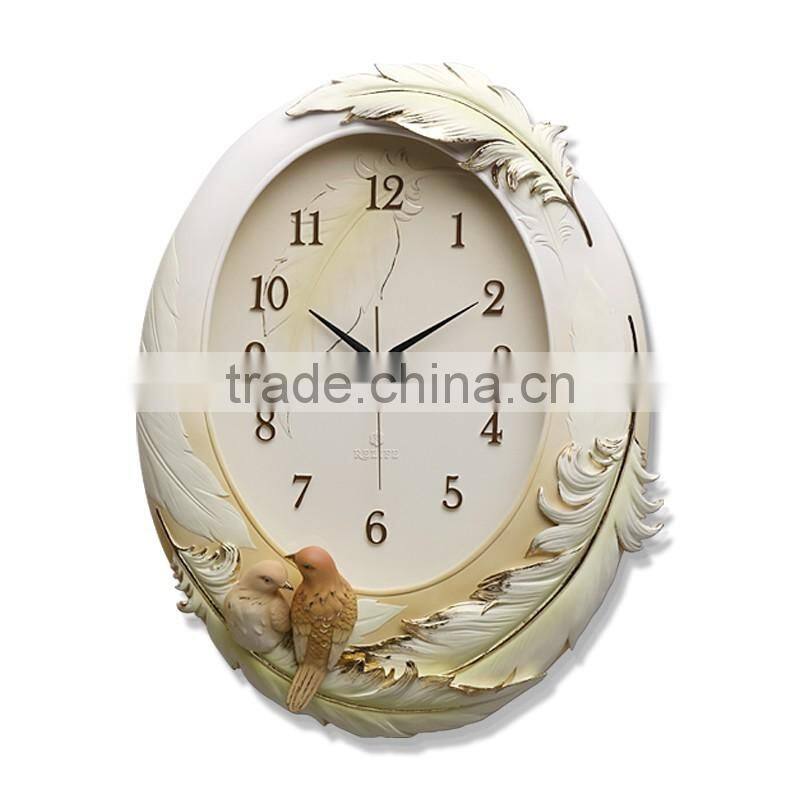 M18A Momoda Creative modern fancy elegant 3D flower wall clock quiet quartz home decoration large wall table clock set