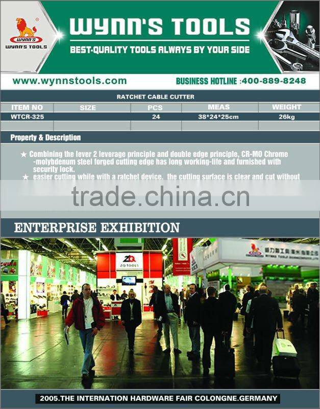 RATCHET CABLE CUTTER