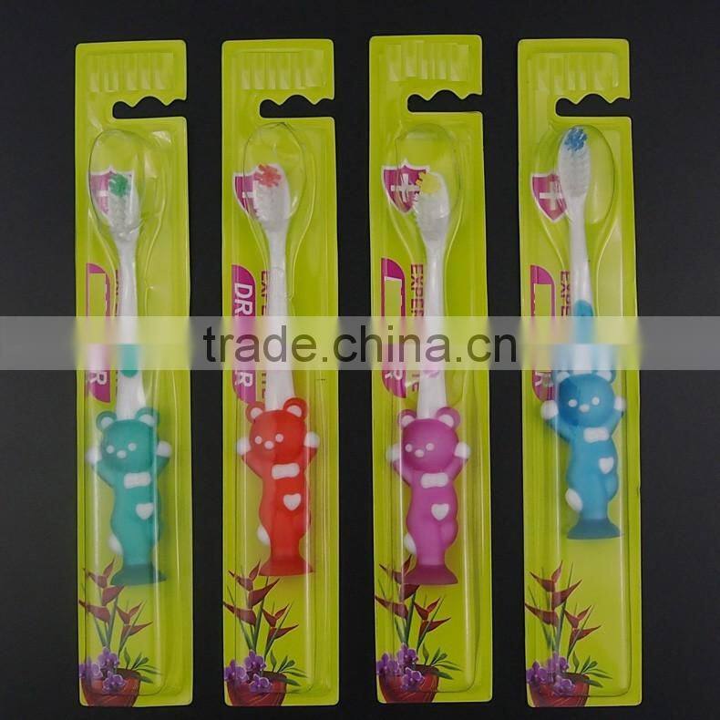wholesale daily use travel office big handle soft family funny kids tooth brushes