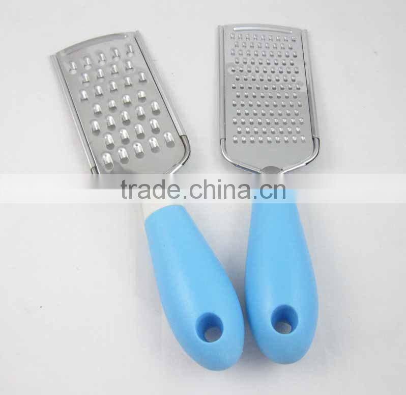 Convenient Plastic Handle Stainless Steel Cheese Grater