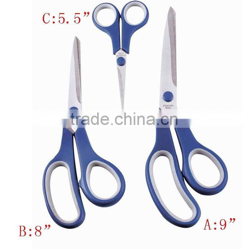 High Quality 3pcs Set Professional Tailor Scissor