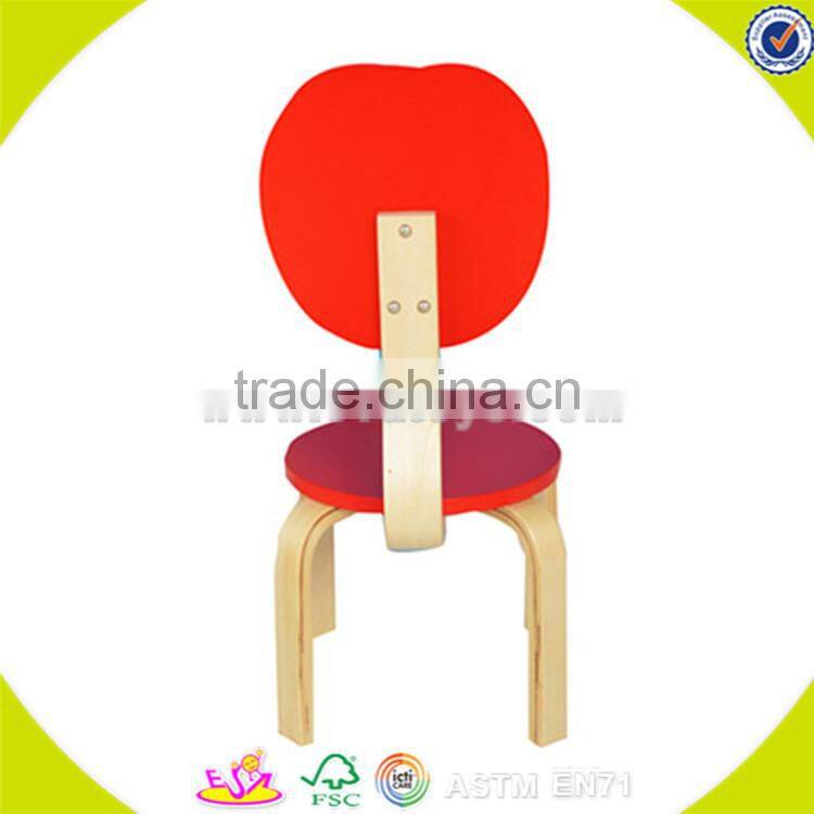 Wholesale beautiful fruit style wooden table and 2 chairs,cute kids wooden table and chairs,top sale table and chairs W08G142