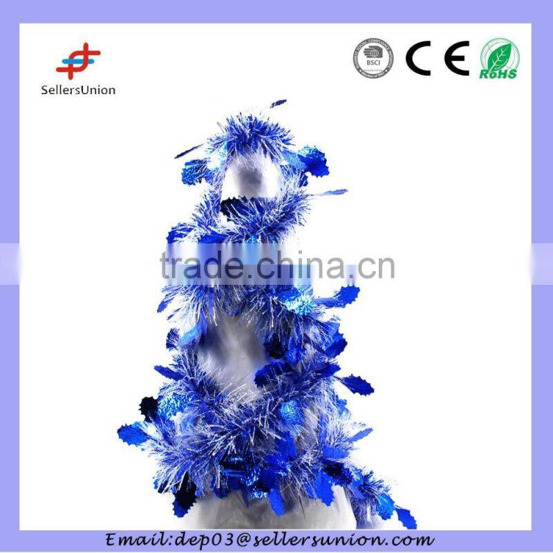 Christmas Tinsel Garland Indoor & Outdoor Decoration