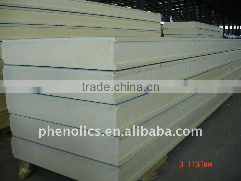 PU cold storage panel for vegetables,fish,meat