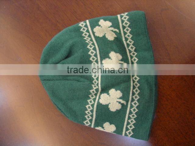 new pattern winter knitted hat 2014 style