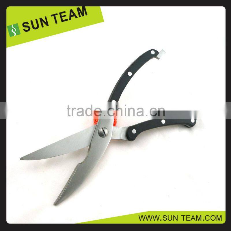 SK109 10" stainless steel crab scissor for bone cutting for kitchen