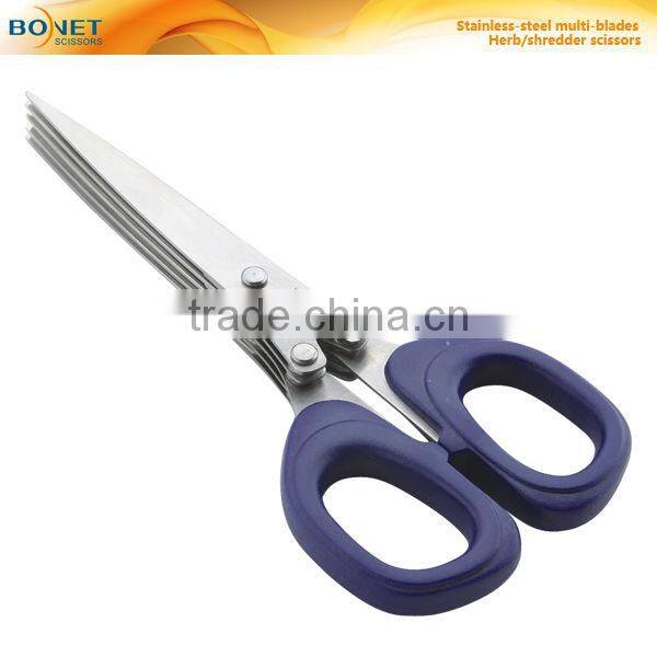 S97015 CE qualified 7-1/2" Herb 3 blades Scissors