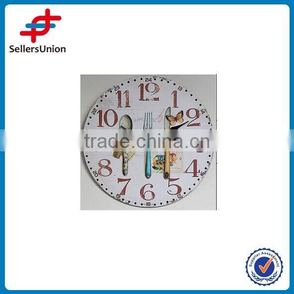 Arabic numbers wall clock