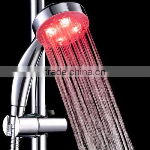 Temperature Control Round LED Shower