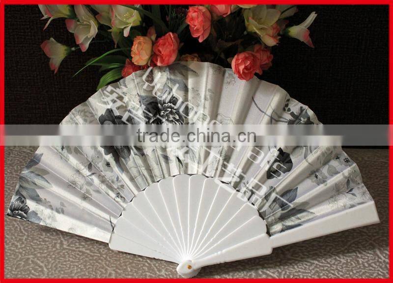 Best gift handcrafts lace folding fan