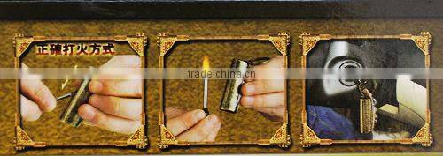 Round Drum Shape Waterproof Lighter Fire Stick Match for Outdoor Use