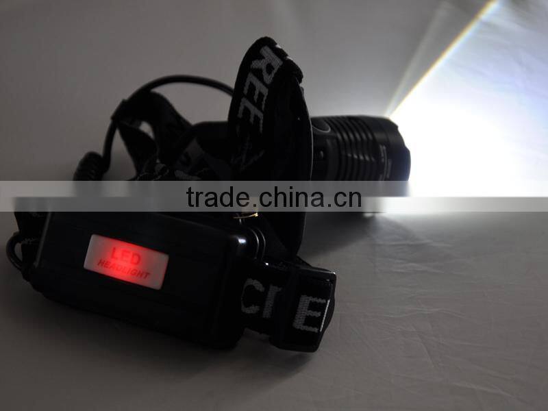 2900 XP-E 2 Bulbs LED High Power Zoom LED Headlamp