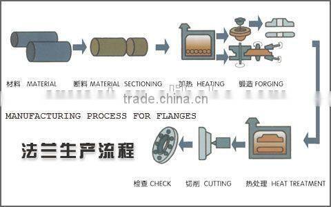 ANSI/ ASME/ DIN/ JIS Standard Stainless Steel Pipe Weld Neck Flange Made in China
