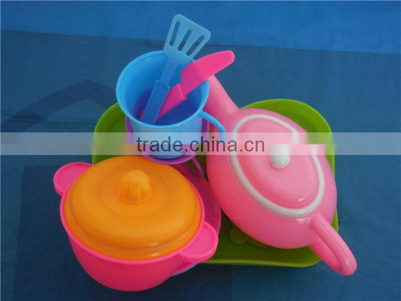 2016 new fashion Deluxe kitchen play toy food tea set for boys