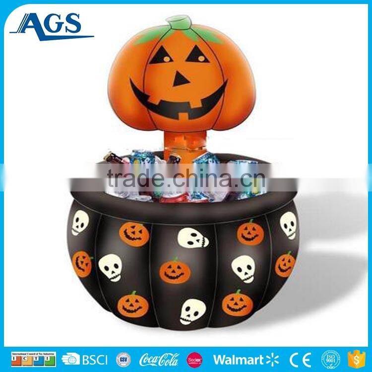 EN71 approved pvc inflatable palm tree ice bucket inflatable cooler