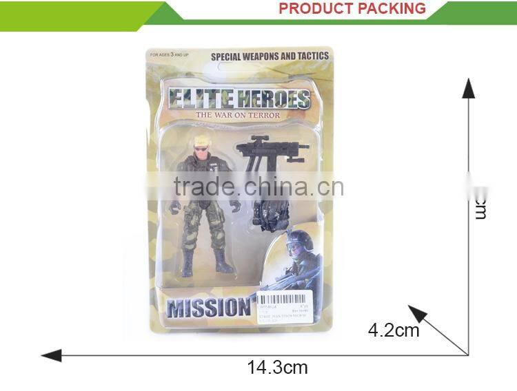 2016 Newest children pretend play set plastic mini soldier toys