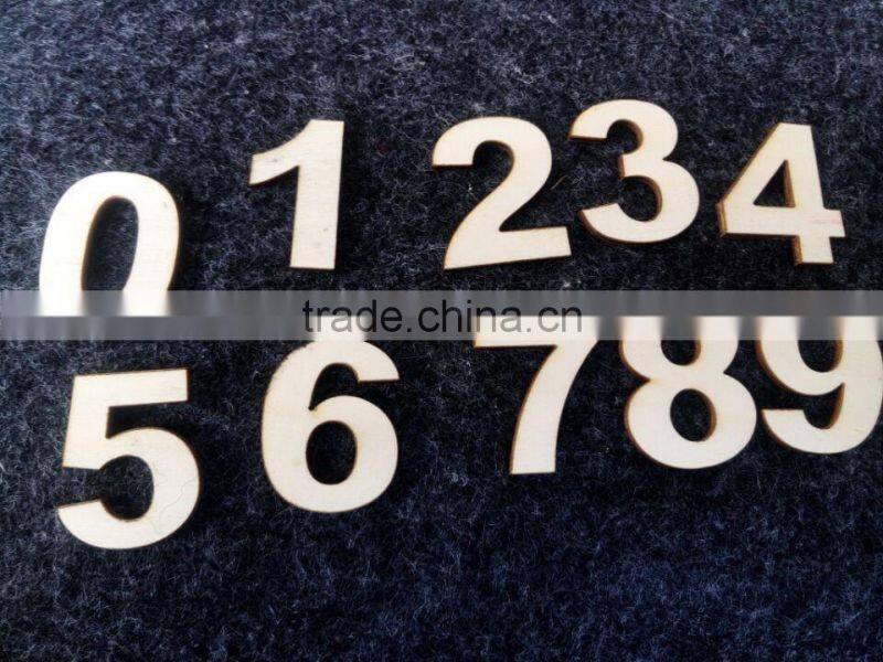 custom printing love wooden number letters