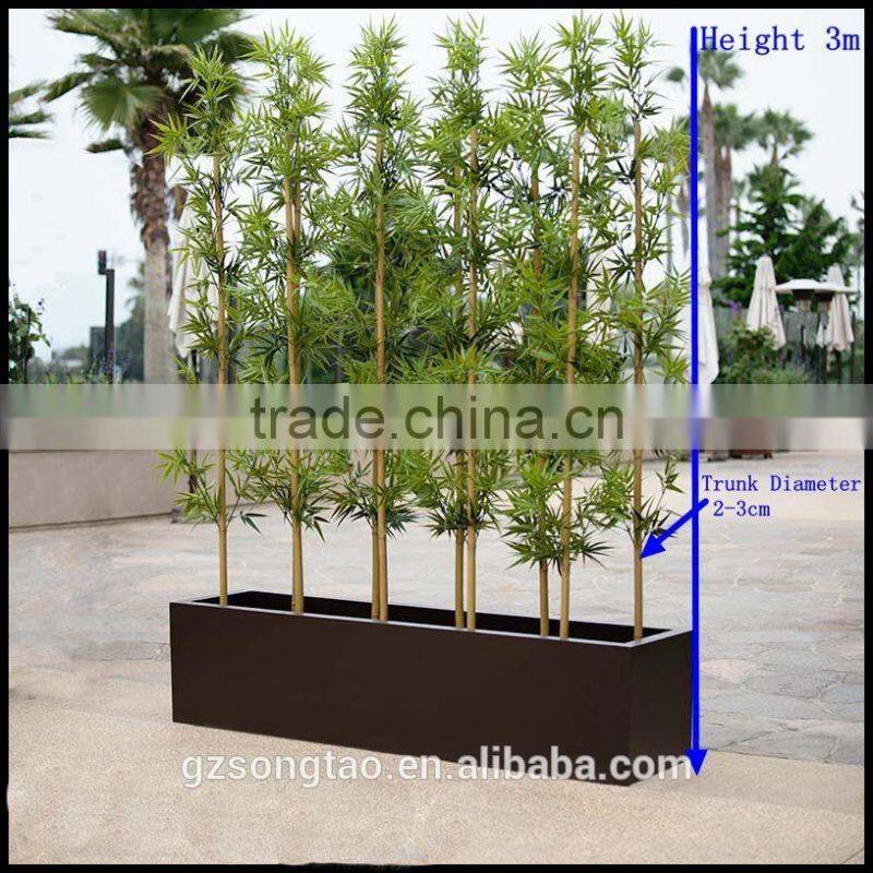 Outdoor decoration tall artificial bamboo tree / artificial bamboo branches / wholesale artificial bamboo