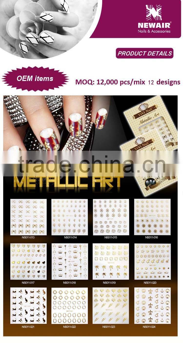 Beauty nails product 3d metal printer for sale nail studs nails sticker