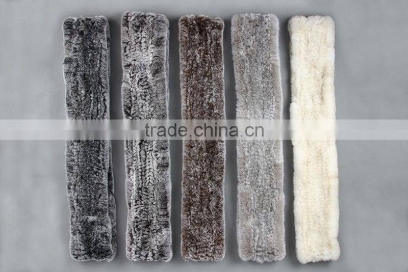 High Quality Knitted Rex-Rabbit Scarf