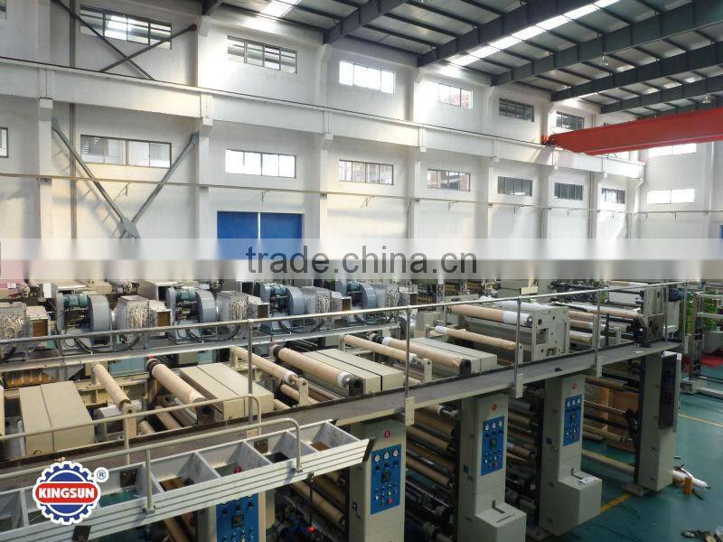 KYJG Series Computer Control High Speed Plastic Film 8 color Rotogravure Printing Machine price