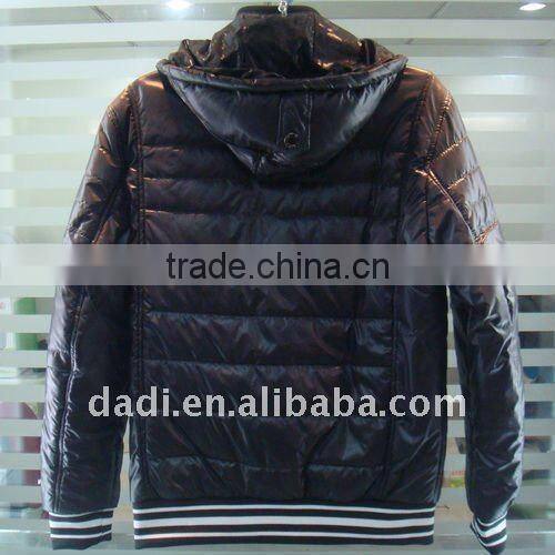 Leather Jacket Men Hoodie